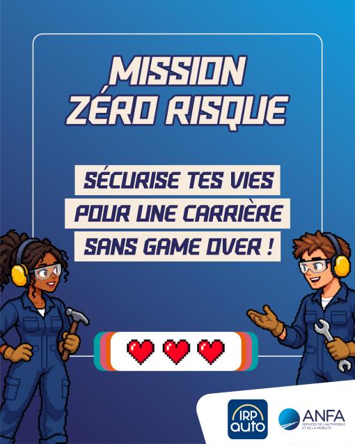 Mission 0 risque illustration réseau sociaux de l'évènement