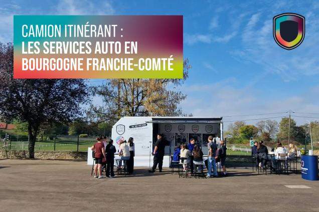 Actualité sur le camion itinérant des métiers des services de l'automobile 