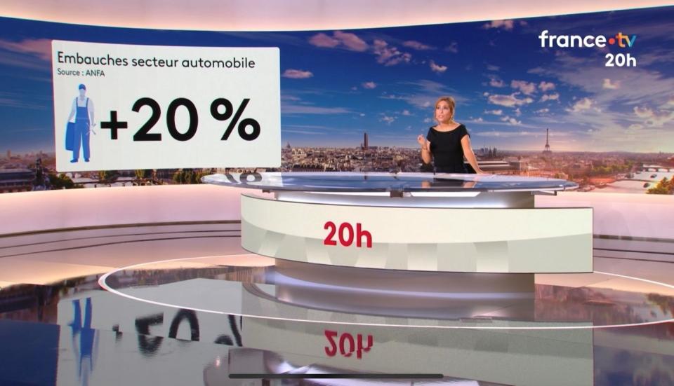 JT France 2 de 20h sur les recrutement - ANFA