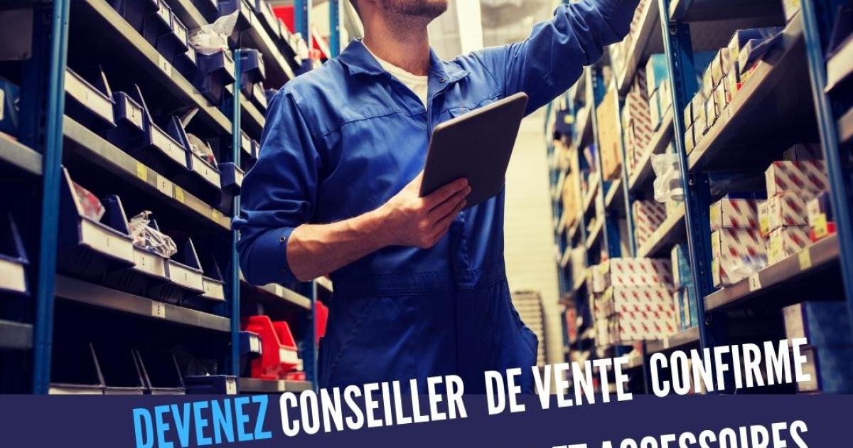 Zoom sur le métier de CVC PRA Conseiller de Vente Confirmé Pièces de